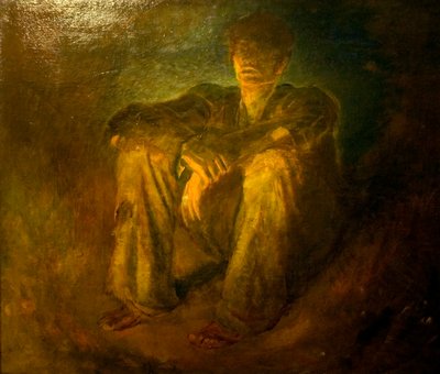 Down-and-out by Laszlo Mednyanszky